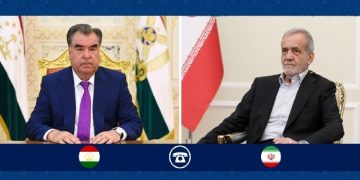 تاکید روسای جمهور ایران و تاجیکستان بر گسترش همکاری‌های اقتصادی و فرهنگی دو کشور